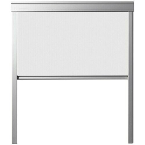 Rolo zavjesa za zatamnjivanje DUA (Namijenjeno za: Krovni prozor 78 x 118 cm, Bijele boje) Slike