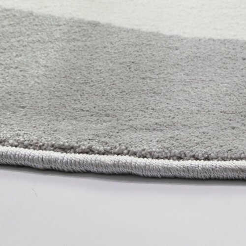 FD Sivi dječji tepih &amp;oslash; 100 cm Soft &amp;ndash; Slike