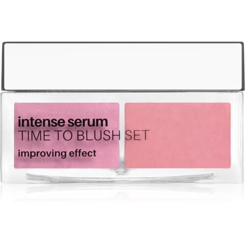 NEO MAKE UP Intense Serum Time To Blush Set puder- rumenilo nijansa 01 Pink 6 g Slike