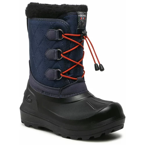Viking Škornji za sneg Istind 5-27200-510 Navy/Red
