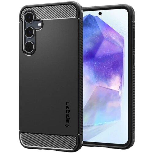 Spigen RUGGED ARMOR maska za GALAXY A55 5G MATTE BLACK Cijene