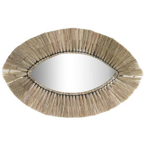  Zidno ogledalo DKD Home Decor Prirodno Bali 54 x 3 x 34 cm Slike