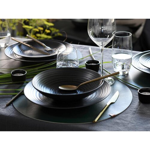 Creatable Kombinirani Servis Lava Stone Black, 24-Delni Slike