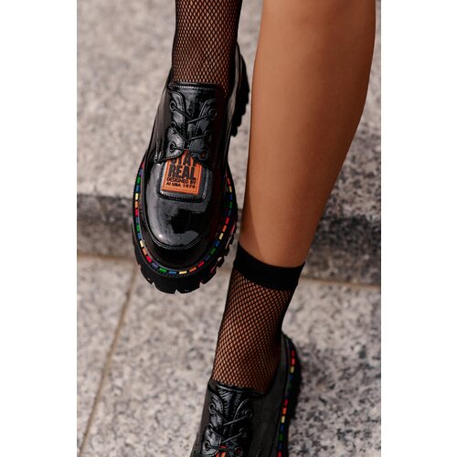 ARTIKER Lacquered Women's Lace-Up Shoes Cijene