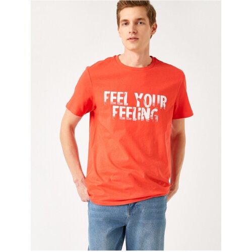 Koton T-Shirt - Red - Regular Slike