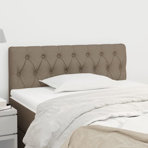 vidaXL Posteljno vzglavje taupe 100x7x78/88 cm blago Cene