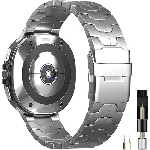 MIIMALL titanov pa&amp;scaron;ček za Samsung Galaxy Watch Ultra 47 mm Slike