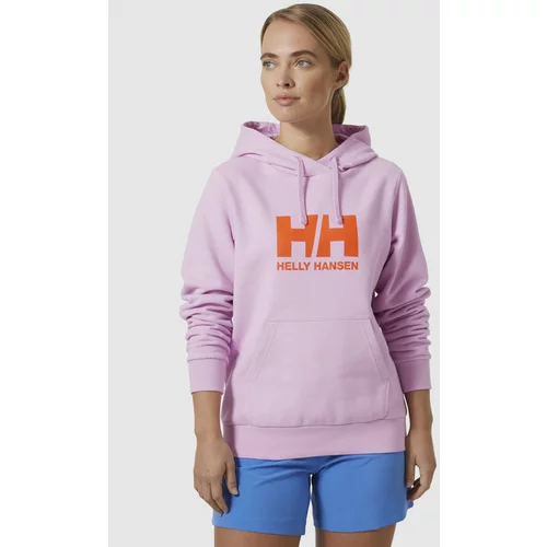 Helly Hansen HH Logo Hoodie 2.0 Pulover Roza