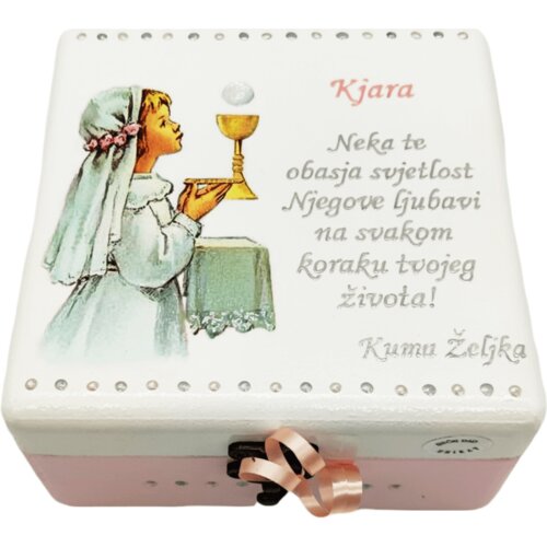  Škatla spominov, darilo za prvo sveto obhajilo Š165158 (Kopiraj) Cene
