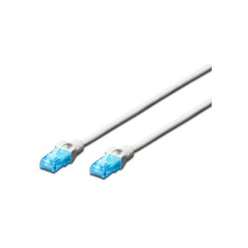 Digitus DK-1512-100/WH patchcord kabl 5e U/UTP CCA 10m beli ( DG028 ) Slike