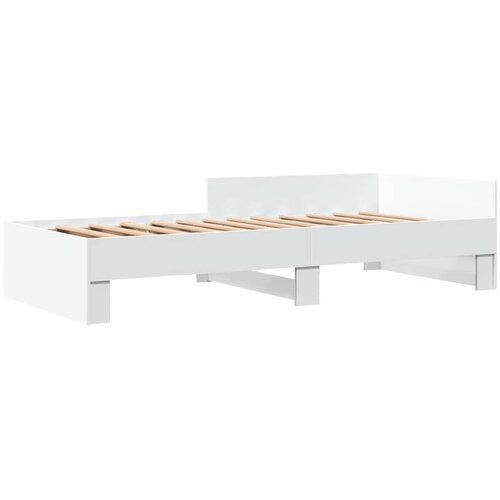  Okvir za krevet bijeli 90x190 cm konstruirano drvo Slike
