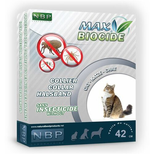 Nbp ogrlica protiv parazita za mačke Max Biocide Slike