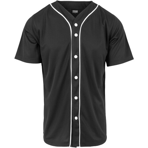 Urban Classics Baseball mesh jersey blk/wht Slike