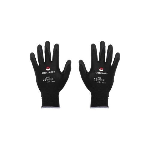 Toolcraft TO-5621487 poliamid, nitril rukavice za rad Veličina (Rukavice): 9 EN 388 cat ii 1 Par Slike