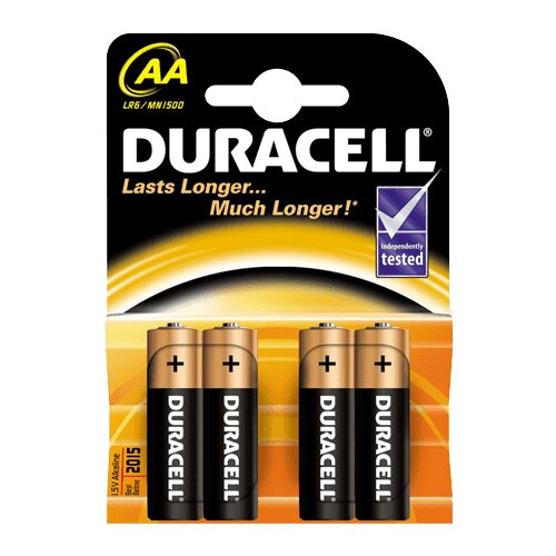 Duracell baterija BASIC AA / K4 (MN1500 :: LR6) Cene