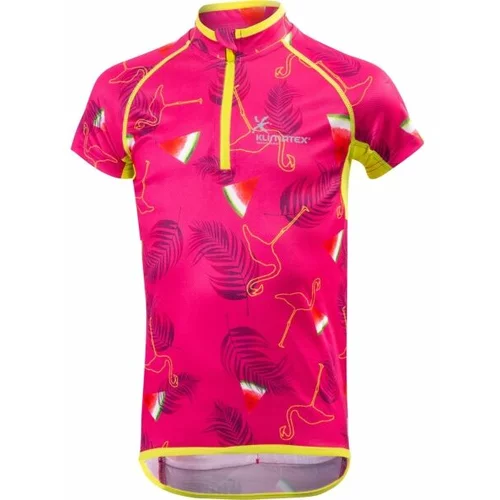 Klimatex SHIRE Dječji biciklistički dres, ružičasta, veličina