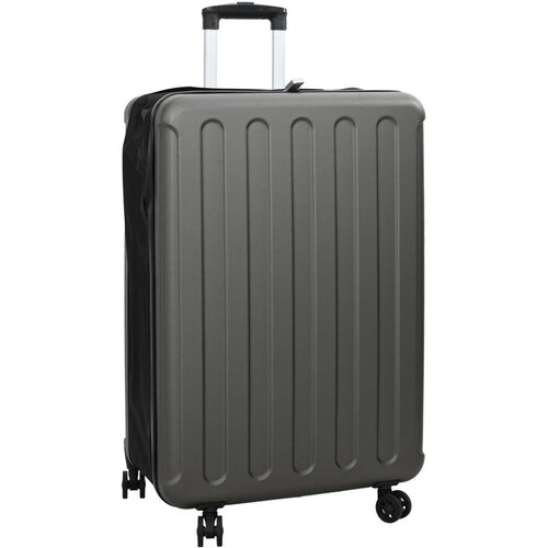 vidaXL preklopni Kofer Tvrda Školjka 28'' Tamnosivi 50x30x76 cm ABS Cene