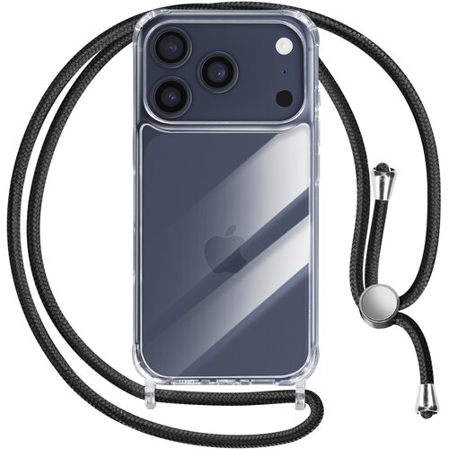 Avizar Ovitek za iPhone 17 Pro Max serija Soft Touch z vrvico za okoli vratu, Prozorno, (5000190175) Cene