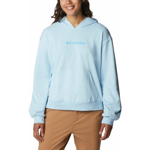 Columbia logo iii french terry hoodie, ženski duks, plava 2032871 Cene