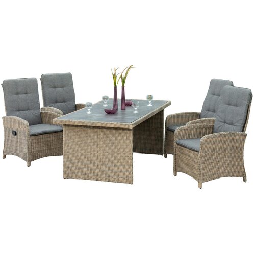 Gardenson VRTNI SET aluminij barve skrilavca, bež siva, barve skrilavca, bež Slike
