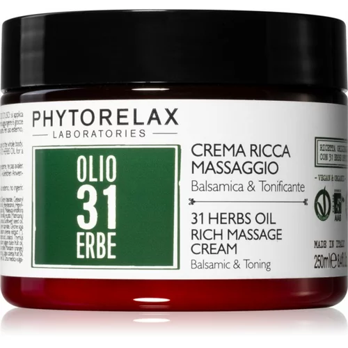 Phytorelax Laboratories 31 Herbs krema za masažu 250 ml