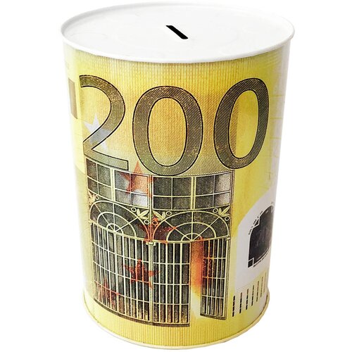  Kasica limena Euro 200 Slike