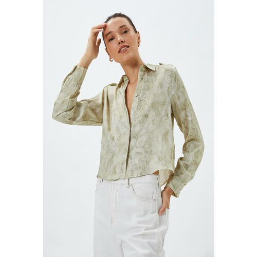 Koton Green Patterned Women's Shirt Slike