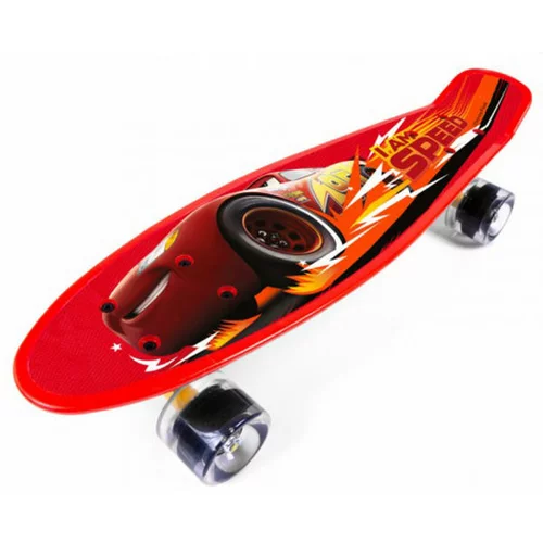 Disney CARS Skateboard, crvena, veličina