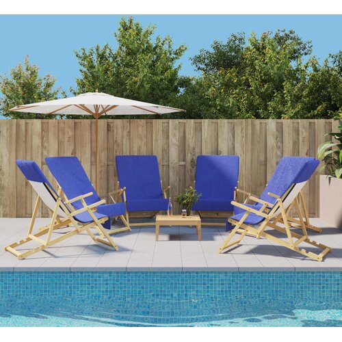  Ručnici za plažu 6 kom plavi 60 x 135 cm od tkanine 400 GSM Cijene
