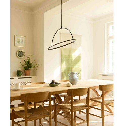 Halo Design 749546 - led prigu&amp;scaron;iva luster na sajli tilt LED/40W/230V, prečnik 60 cm, crna Slike