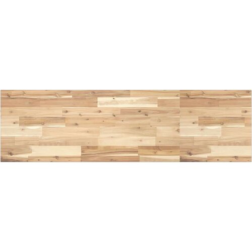  Stolna ploča 120x40x2 cm pravokutna od masivnog drva bagrema Slike