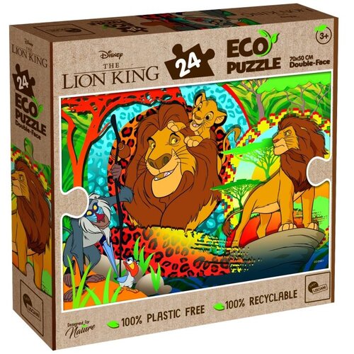 Lisciani Puzzle ECO Lion King - 24 dela Cene