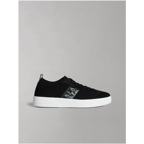 Napapijri Black Mens Suede Sneakers - Men Slike
