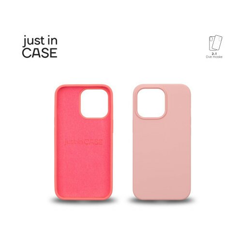 Just in case 2u1 extra case mix plus paket pink za iPhone 13 Pro ( MIXPL106PK ) Slike