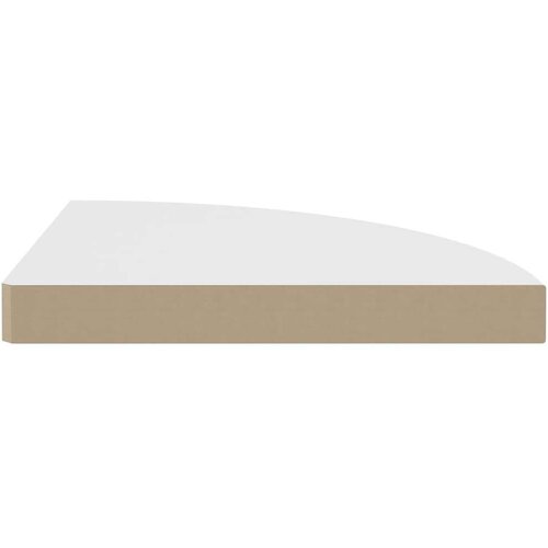 VidaXL Kotne police 4 kosi bele 35x35x3,8 cm MDF Slike