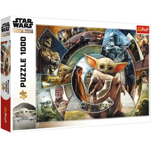 Trefl Star Wars Grogu putovanje puzzle od 1000 dijelova - Slike