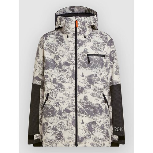 O'neill Fwc'Peak Jacket grey mountain landscape Cene