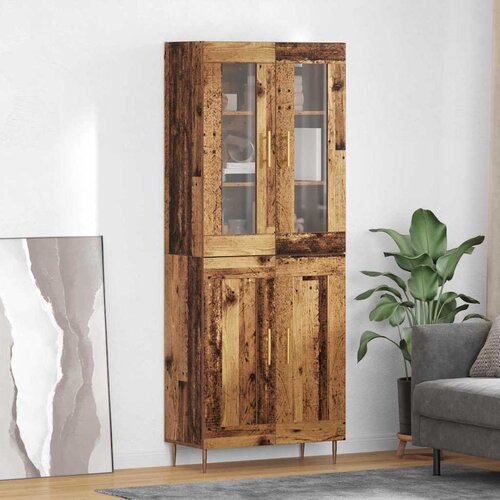  Highboard 2 kom. Staro drvo 69,5 x 34 x 180 cm Cijene