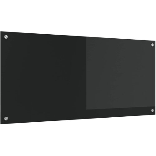  Kuhinjski zid Crna 110 x 50 cm Staklo otporno na udarce Cijene