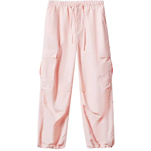 Mango Kargo hlače 'Joanne' svetlo roza