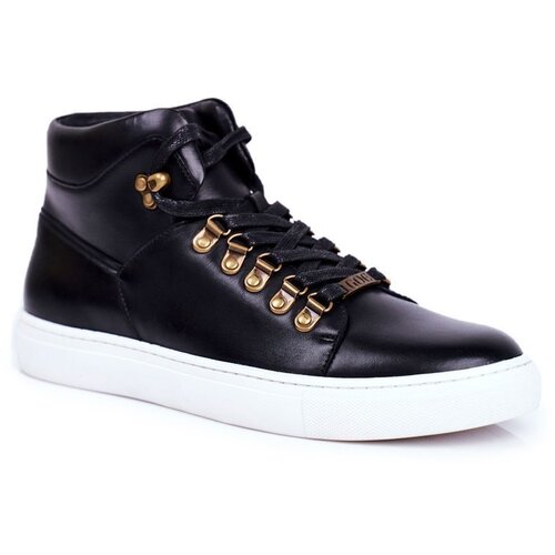 Kesi Mens Sneakers Shoes Goe leather black GG1N3009 Slike
