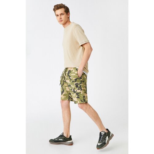 Koton Camouflage Patterned Shorts Slike