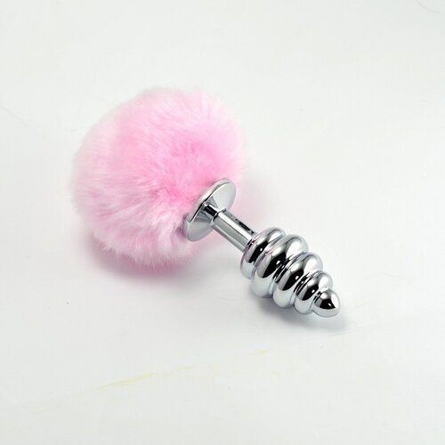 Spiral Pompon Metal Plug Pink Lvtoy00696 Cene