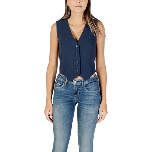 Guess Telovnik SL THEOLINE PERFECT VEST W5YH55 WGHC2 Modra Slike