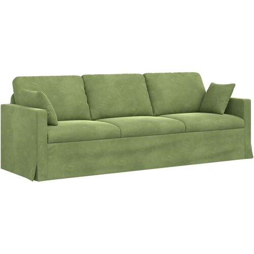 vidaXL Kavč 2 pcs Svetlo zelena, (5000143687) Cene