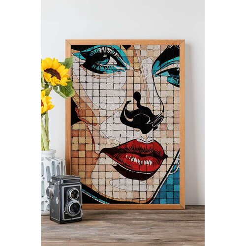 Wallity Uokvirena slika Popmosaic21, 33x48 cm Cene