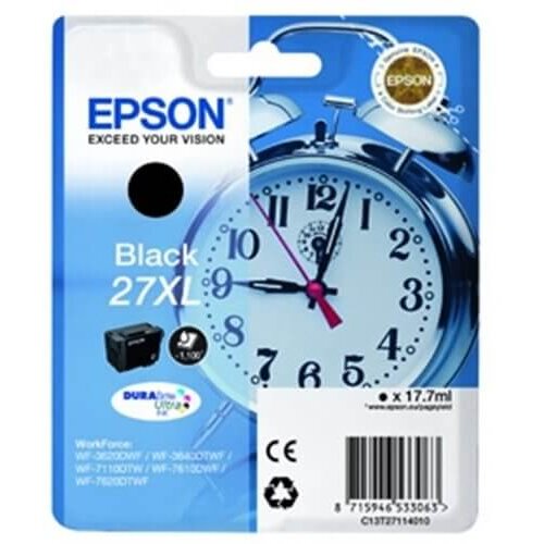 Epson kartuša 27 XL (C13T27114010) (črna), original Cene