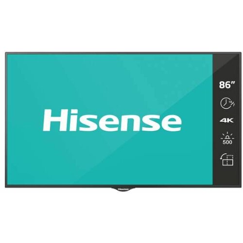 Hisense 86" 86B4E30T 4K uhd digital signage display - 18/7 operation monitor Cene