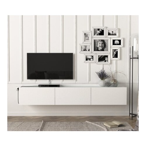  Damla zidna tv komoda bela ( 0000447 ) Slike