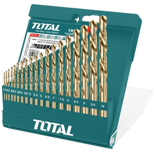 Total set burgija za metal,1-10mm TACSD0195 Slike